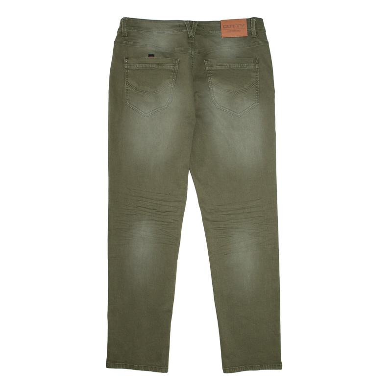 Cutty Harper Denim Mens Jeans - Fatigue