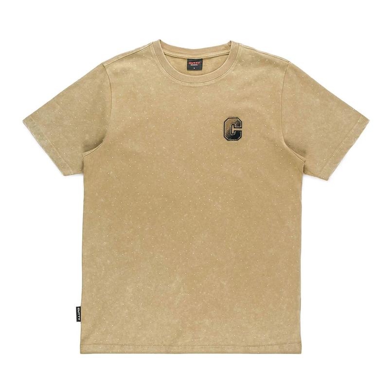 Cutty Jakie Crew T-Shirt - Sand