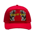 Cutty Men Cole PU Peak Cap - Red image
