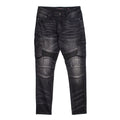 Cutty Men Diaz Biker Denim - Black image