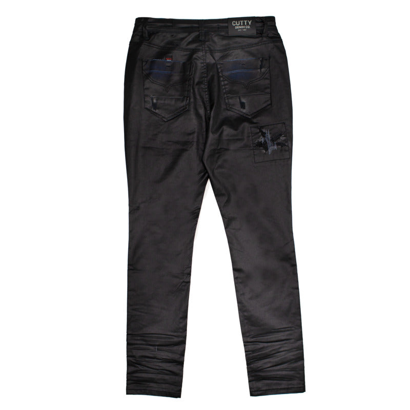 Cutty Men Fabian Denim Jean - Black image