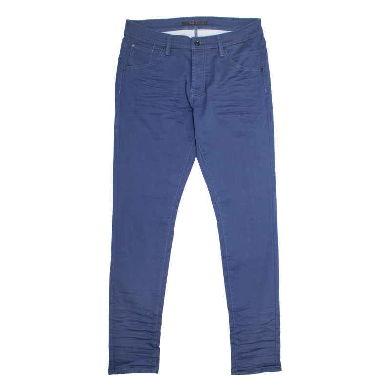 Cutty Men Root Coated Denim Jean - Electric - 179138