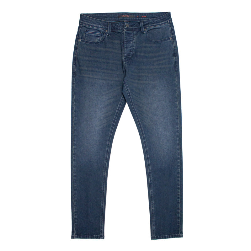 Cutty Men Santana Denim Jean - Steel Blue image