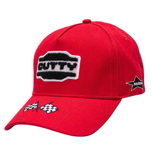 Cutty Moto Badges Cap - Red