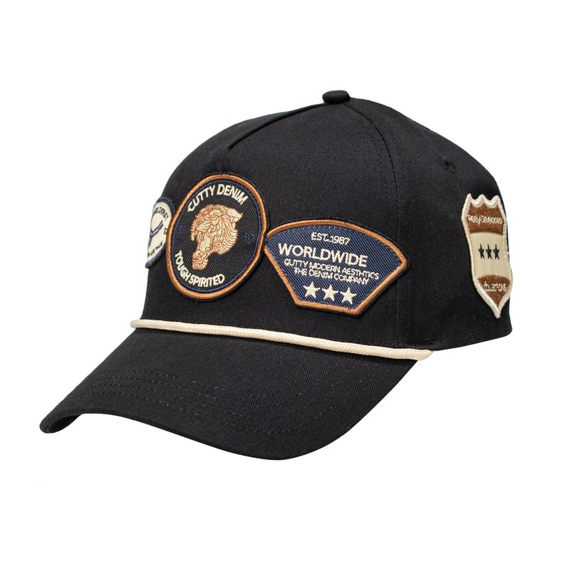 Cutty Pacific Badges Cap - Camel