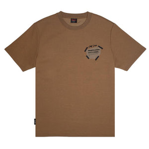Cutty Private Men's T-Shirt - Coffee