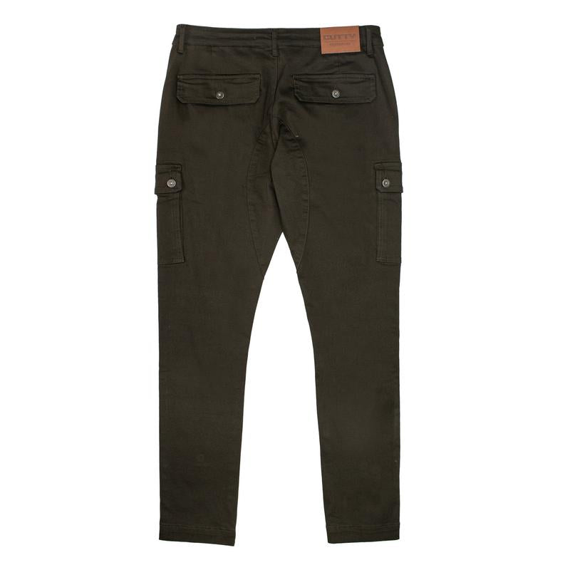 Cutty Sniper Cargo Denim Jean - Fatigue