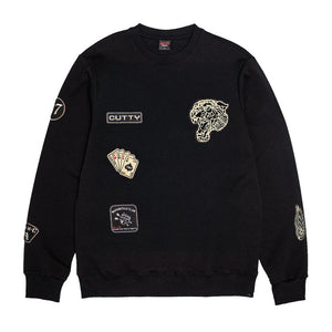Cutty Spears Fashion Mens Sweater - Black