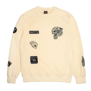 Cutty Spears Fashion Mens Sweater - Stone