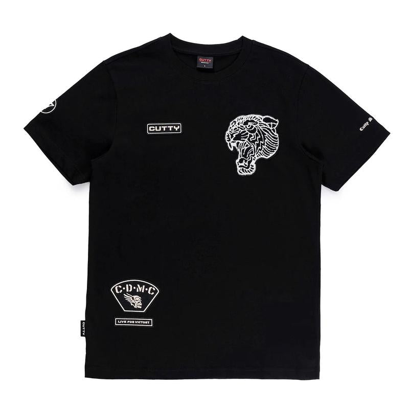 Cutty Sterline Crew T-shirt - Black