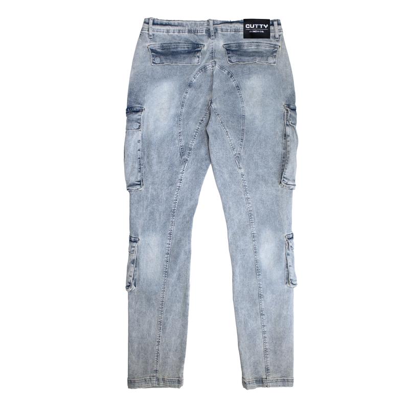 Cutty Victory Cargo Denim - Blue