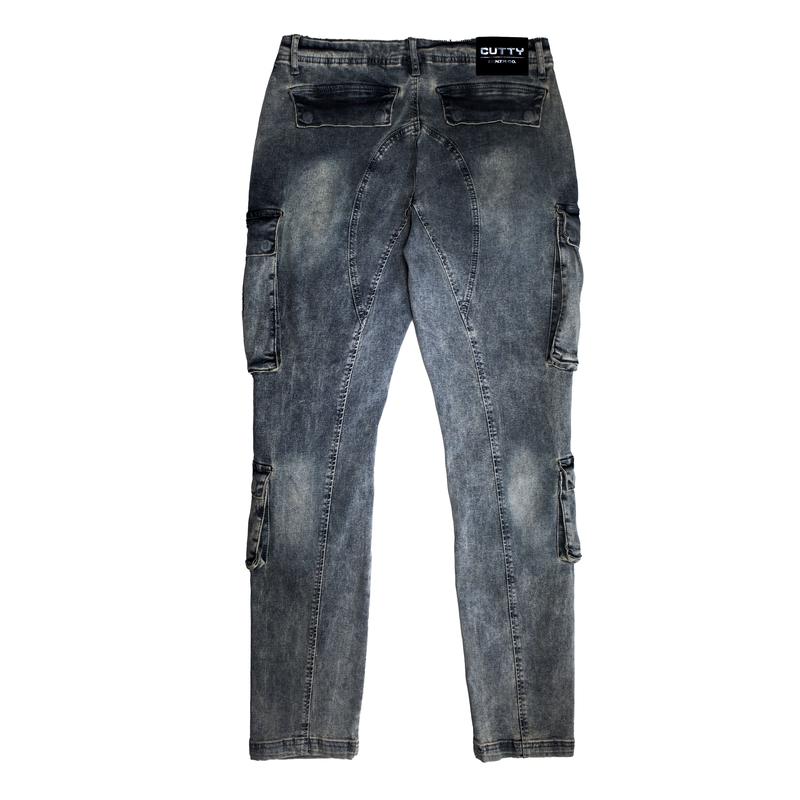 Cutty Victory Cargo Denim - Dark Tint