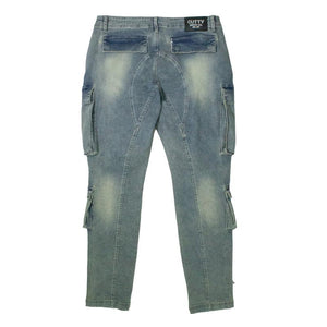 Cutty Victory Cargo Denim Jean - Tint