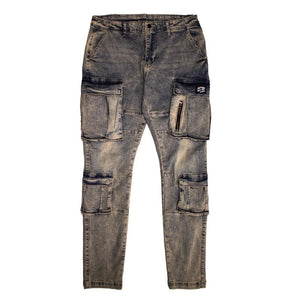 Cutty Victory Cargo Denim - Peacock