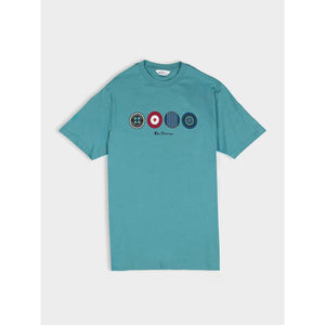 Its Ben Sherman Mens Tee Shirt - Aqua Teal