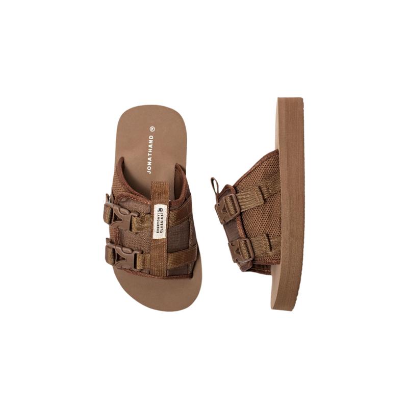 Jonathan D Jack Slides Acorn Brown – Orkini Clothing