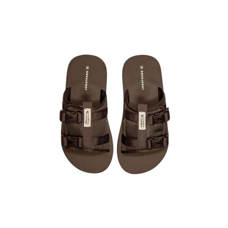 Jonathan D Jack Buckle Sandal - Cocoa - View 2