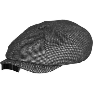 Jonathan D Sante Newsboy Cap - Black