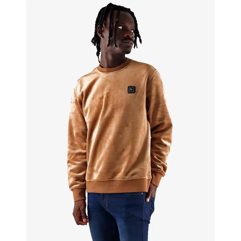 Klevas Sweater Mens W26-2480 - Tobacco
