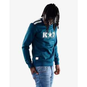 Klevas Sweater Mens W26-2489 - Petrol