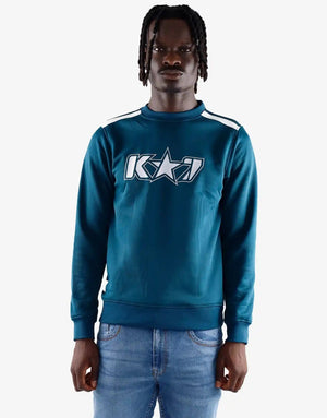 Klevas Sweater Mens W26-2489 - Petrol