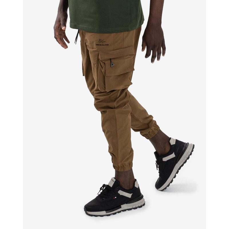 Klevas Versa S25-2199 Mens Track Pants - Tobacco