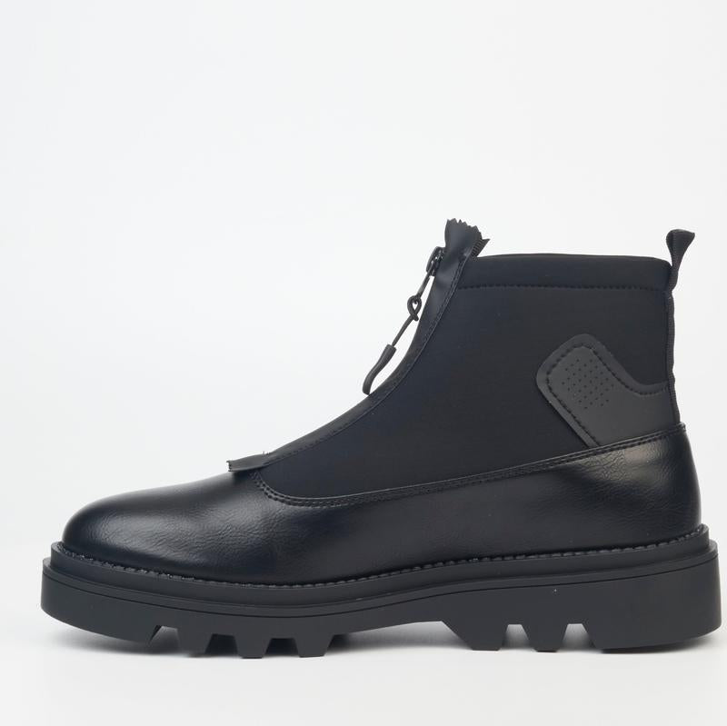 Mazerata Mens Vinchey 9 Faux Leather Mens Shoes - Black