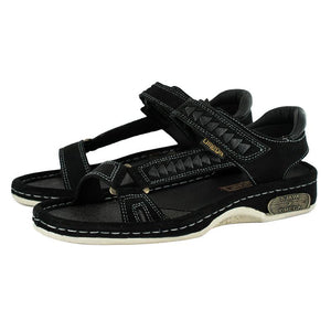 Omega OMOJ005 Men’s Sandals – Black Suede