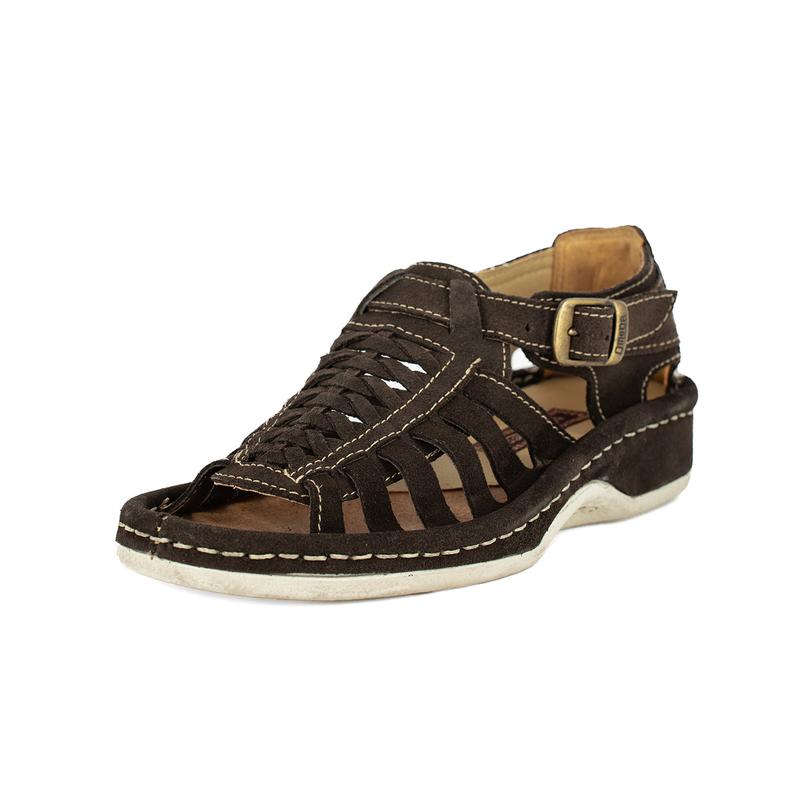 Omega Omom 021 Mens Sandal – Chocolate Suede