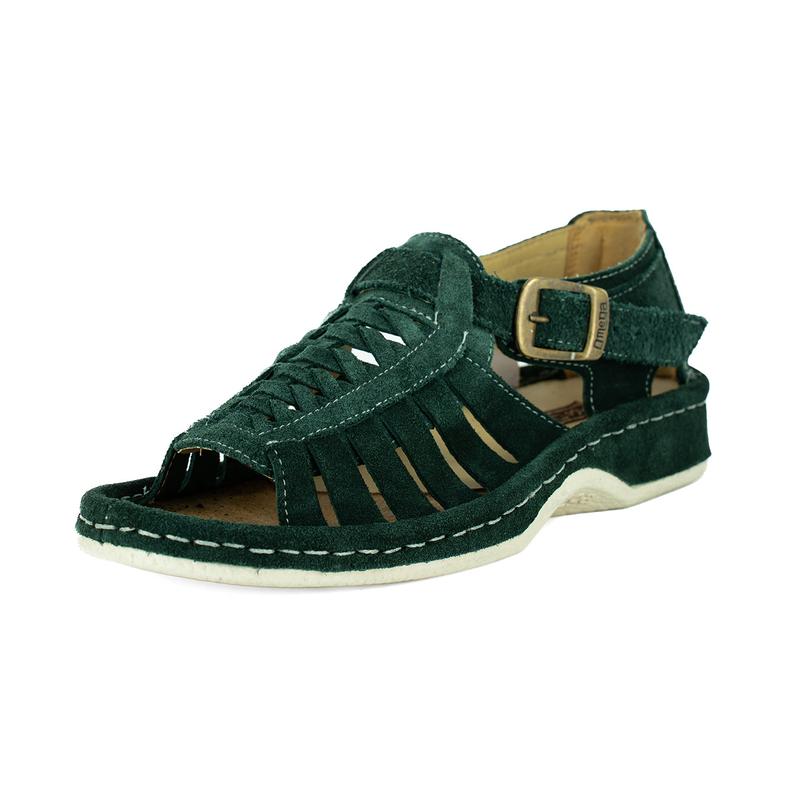 Omega Omom 021 Mens Sandal – Forest Suede
