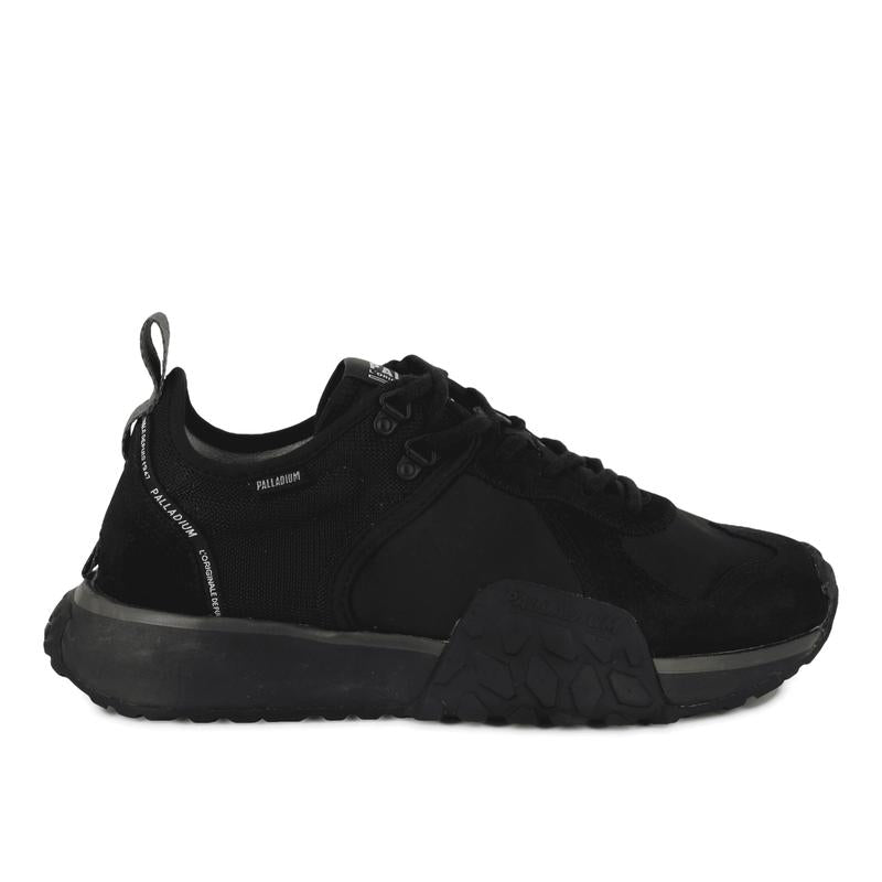 Palladium 77330 Troop Runner Mens Shoes - Black/olive Night