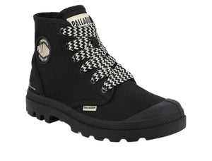 Palladium Pampa Hi Htg Lace - Black - View 2