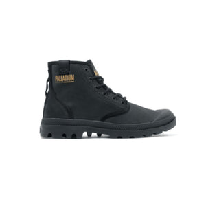 Palladium Pampa Hi Coated Mens Shoes - Black-74375 BLK