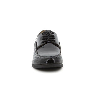Pierre Cardin Ladies Formal Flat 01434 - Black Patent