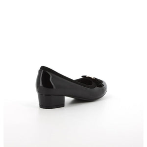 Pierre Cardin Viera Block Heel Court 099788 - Black