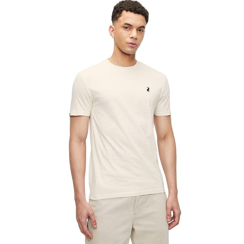 Polo Lucas Essential Ss T-shirt - Stone