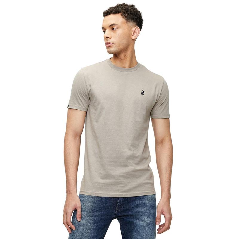 Polo Lucas Essential Ss T-shirt - Taupe