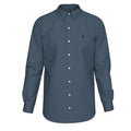 Polo Mens Essential Sateen Long Sleeve Shirt - Blue
