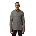 Polo Mens Floral Printed Long Sleeve Shirt - Black