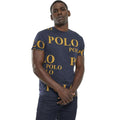 Polo Mens Logo Printed Short Sleeve Tee - Navy