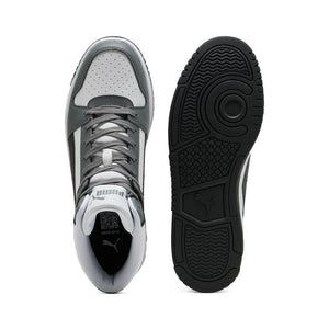 Puma Rebound Slam Mid - Grey/Black - View 6