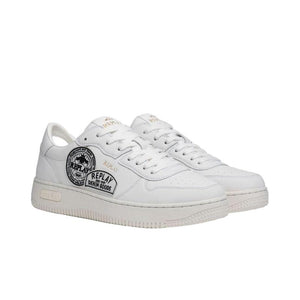 Replay Epic M Badges Sa Sneaker - White