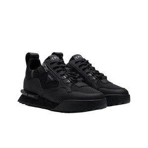 Replay Field Zip SA Sneakers - Black - Angled view