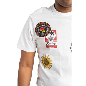 Replay M3040 2660 11 011 T-shirt - White
