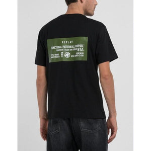 Replay M6886 098 Mens T-shirt - Black