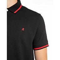 Replay M6891 Polo 098 Mens Golfer - Black