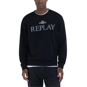 Replay M6963 098 Mens Sweater - Black