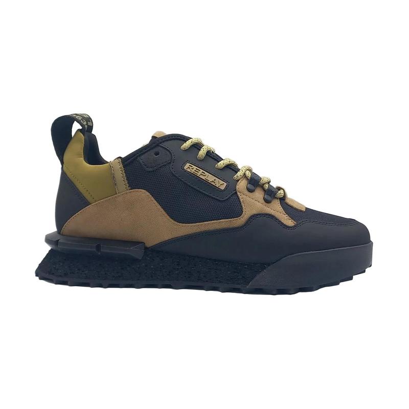 Replay Mens Shoes Field Speed 25 Sa - Black/Khaki