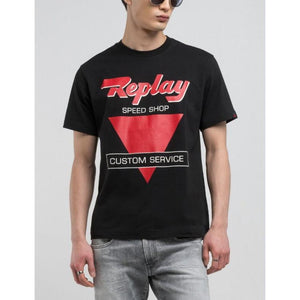 Replay Mens T-shirt 3051 2660 98 - 098 - Black