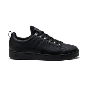 Replay Smash Base Green Mens Shoes - Black